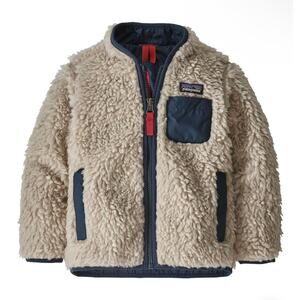 Patagonia Baby Infant 3-6M Retro-X Sherpa Fleece High‎ Pile Lined Jacket EUC